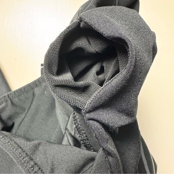 RBK Athletic Sporty Striped Leggings Sz With Hidden Pock Sz M - Picture 3 of 7